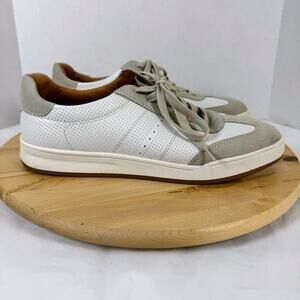 Johnnie-O Topspin Fashion Sneaker Shoe White Men Size 9 1/2 M